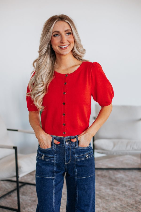 Neriah_Cardigan_Top_-_Cherry-2